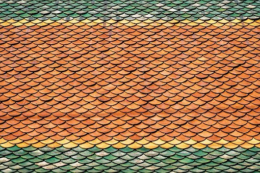 Roof, Roof Tiles, Scales, Antique, Art