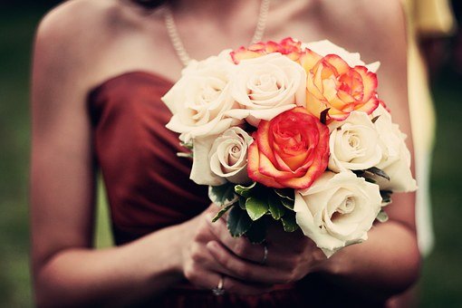 Bouquet, Roses, Bouquet Of Flowers