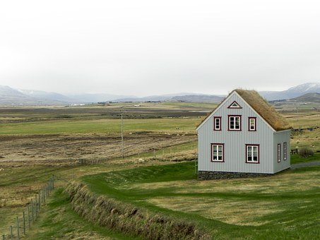Iceland, Landscape, Nature, Grass, Green